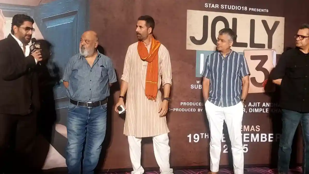 Jolly LLB 3 Trailer Launch