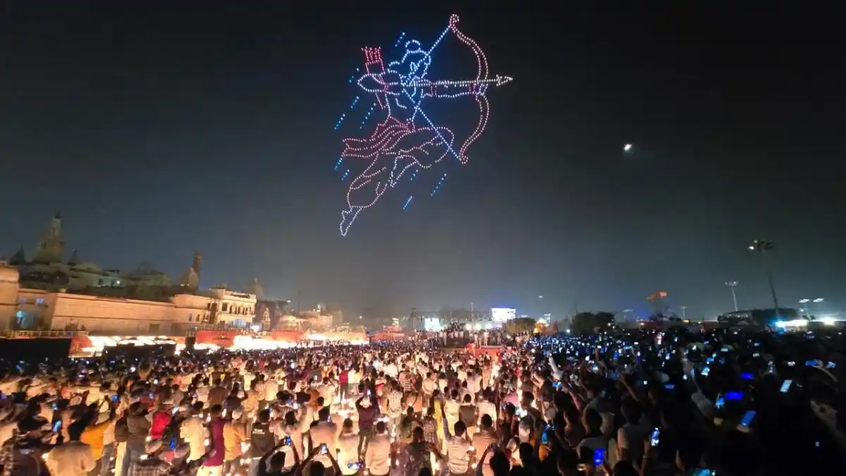 Ayodhya Drone Show 2025