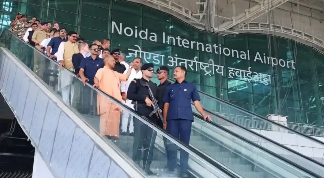 Noida International Airport निरीक्षण