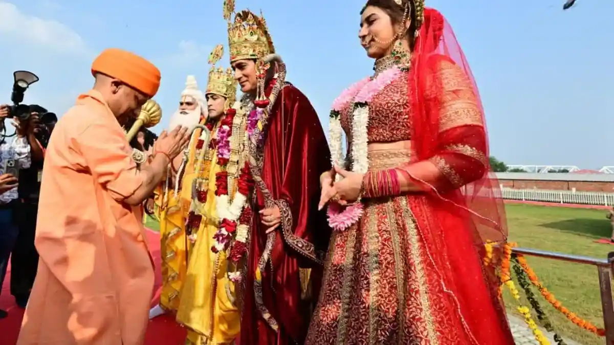योगी ने विक्रमादित्य की परंपरा को पुनर्जीवित किया: अयोध्या में प्रभु श्रीराम का RamAbhishek समारोह