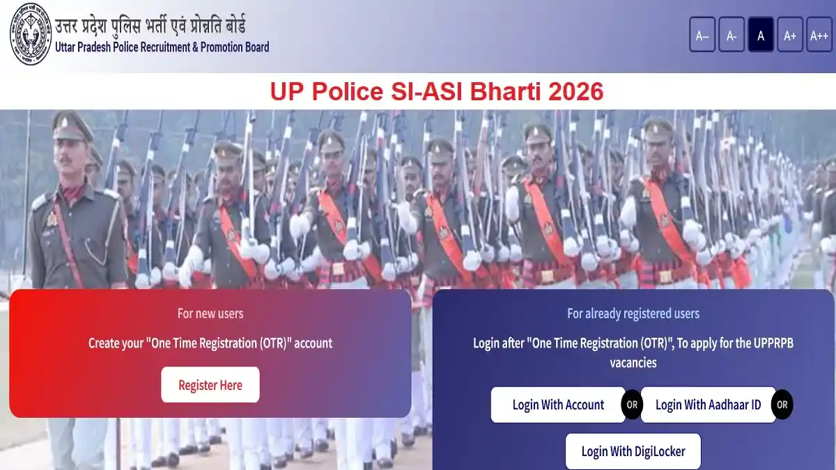 UP Police SI & ASI Recruitment 2025