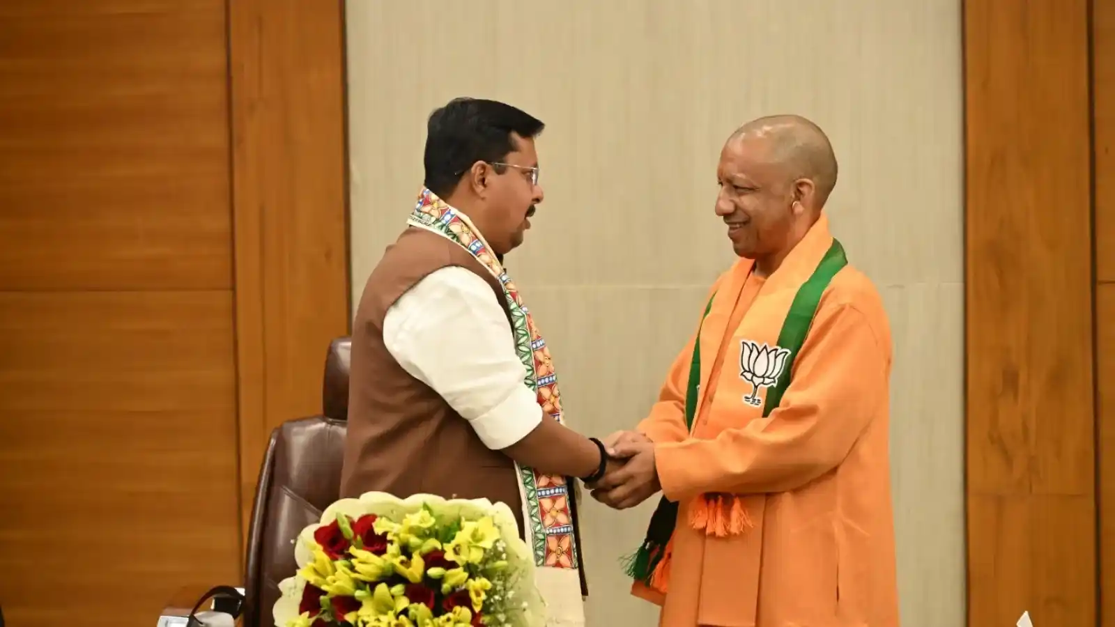 सीएम योगी ने BJP के नवनिर्वाचित राष्ट्रीय अध्यक्ष नितिन नबीन से की मुलाकात