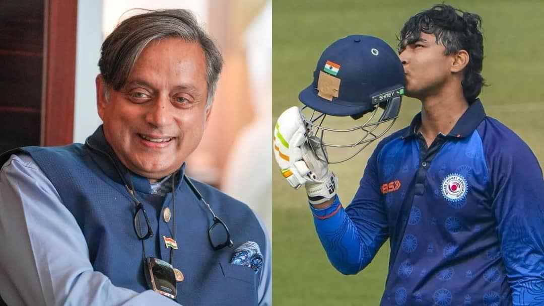 Vaibhav Suryavanshi पर Shashi Tharoor की अपील