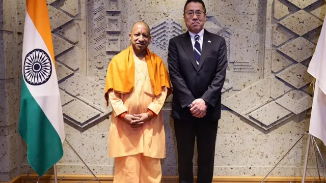 सीएम योगी ने टोक्यो में जापानी उद्योगपतियों को दिया बड़ा न्योता