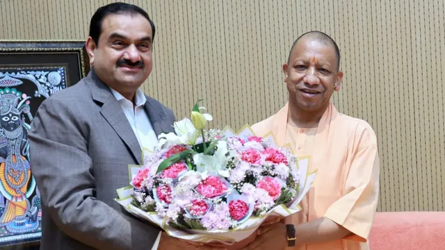 CM योगी आदित्यनाथ से मिले गौतम अदाणी