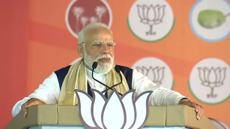 केरल में गरजे पीएम मोदी