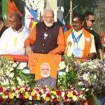 पुदुच्चेरी में पीएम मोदी का मेगा रोडशो: सड़कों पर उमड़ा जनसैलाब, NDA ने दिखाई ताकत