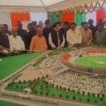 गोरखपुर इंटरनेशनल क्रिकेट स्टेडियम का शिलान्यास, 19 महीने में तैयार होगा पूर्वांचल का सबसे बड़ा स्पोर्ट्स हब