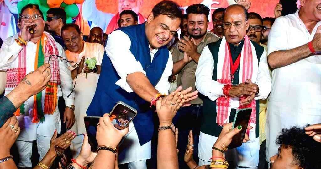 जालुकबाड़ी में हिमंत बिस्वा सरमा की जीत