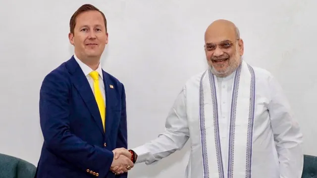 India-US Partnership, अमित शाह से मिले अमेरिकी राजदूत सर्जियो गोर