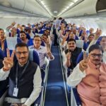 जेवर एयरपोर्ट से शुरू हुई कमर्शियल उड़ानें, 170 किसानों ने भरी पहली उड़ान; बोले- जिंदगी का सबसे बड़ा सपना हुआ पूरा