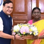 राष्ट्रपति मुर्मू से मिले हिमंत बिस्वा सरमा, असम के आर्थिक विकास और इंफ्रास्ट्रक्चर विस्तार पर हुई अहम चर्चा