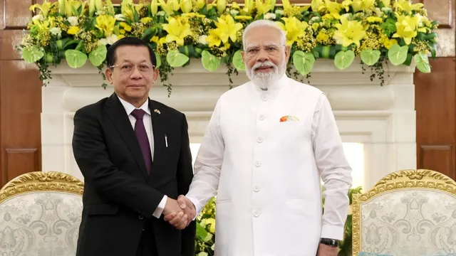 सीमा सुरक्षा पर भारत की चिंता, राष्ट्रपति मिन आंग ह्लाइंग ने दिया बड़ा भरोसा