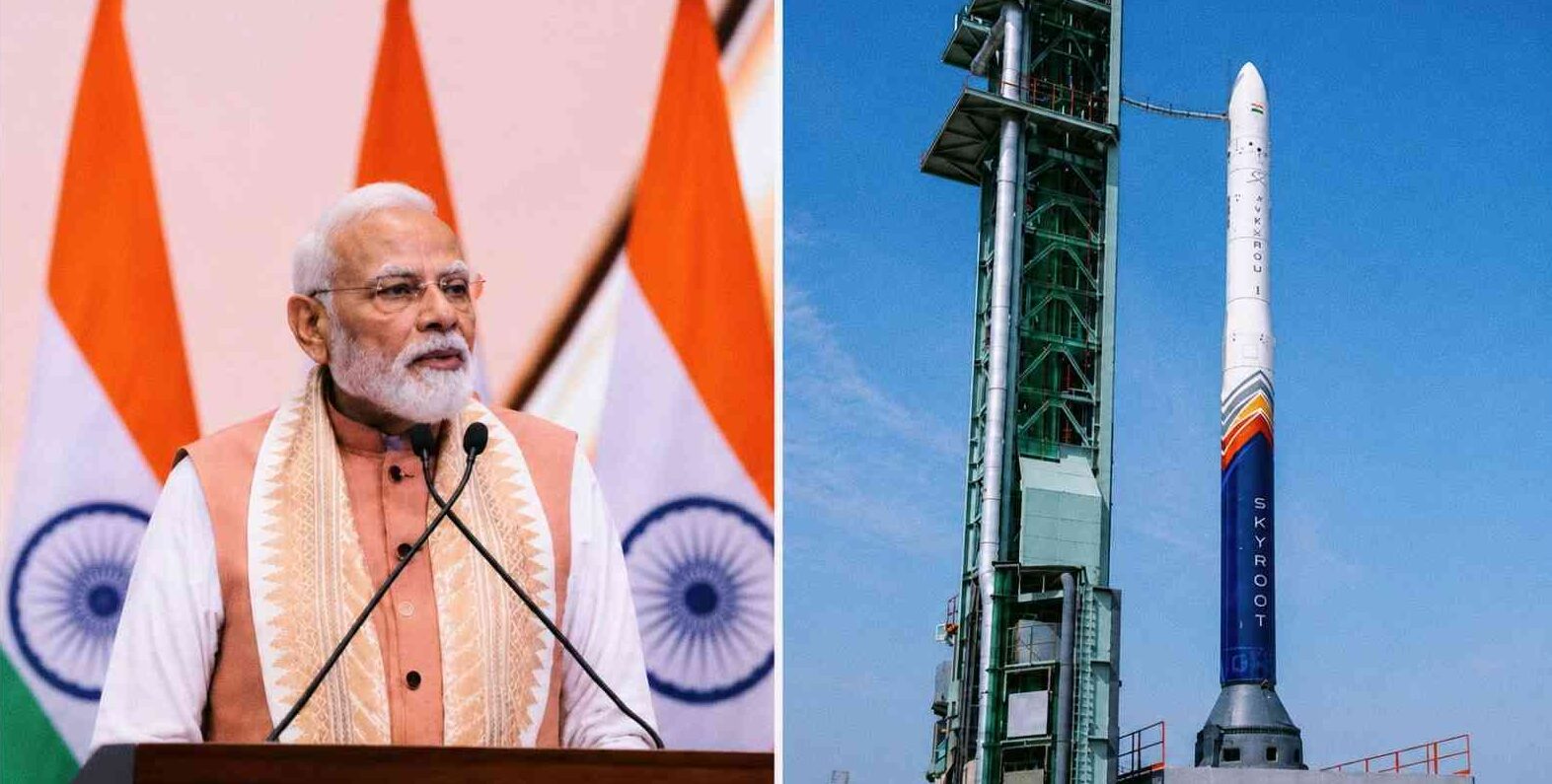भारत का पहला निजी रॉकेट विक्रम-1 लॉन्च: पीएम मोदी बोले- 'ऐतिहासिक नई शुरुआत'