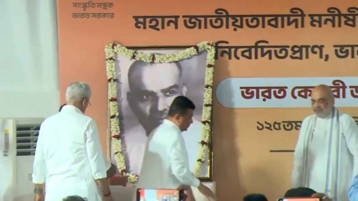 श्यामा प्रसाद मुखर्जी की प्रतिमा का शिलान्यास, कोलकाता में अमित शाह ने कांग्रेस पर साधा निशाना