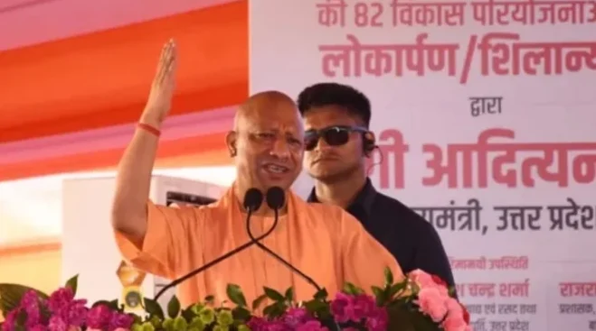 सीएम योगी का बाराबंकी दौरा, 550 करोड़ की 82 परियोजनाओं की सौगात
