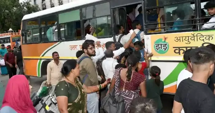रक्षाबंधन पर 88.94 लाख लोगों ने किया फ्री बस सेवा में सफर