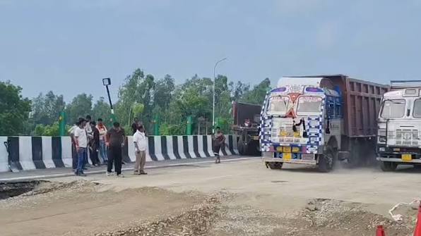 लखनऊ-कानपुर एक्सप्रेसवे की जांच में ड्रेनेज सिस्टम पर उठे सवाल