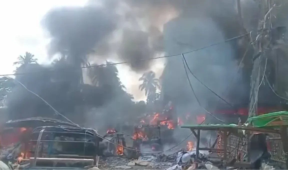 रखाइन में क्यौकटाव बाजार के पास म्यांमार सेना का हवाई हमला, 33 की मौत