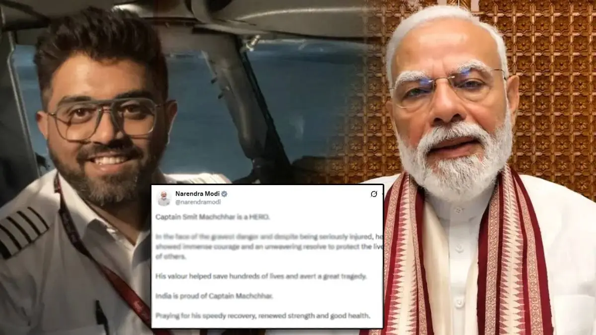 PM मोदी ने फ्लाईदुबई पायलट कैप्टन स्मित मछार को सराहा