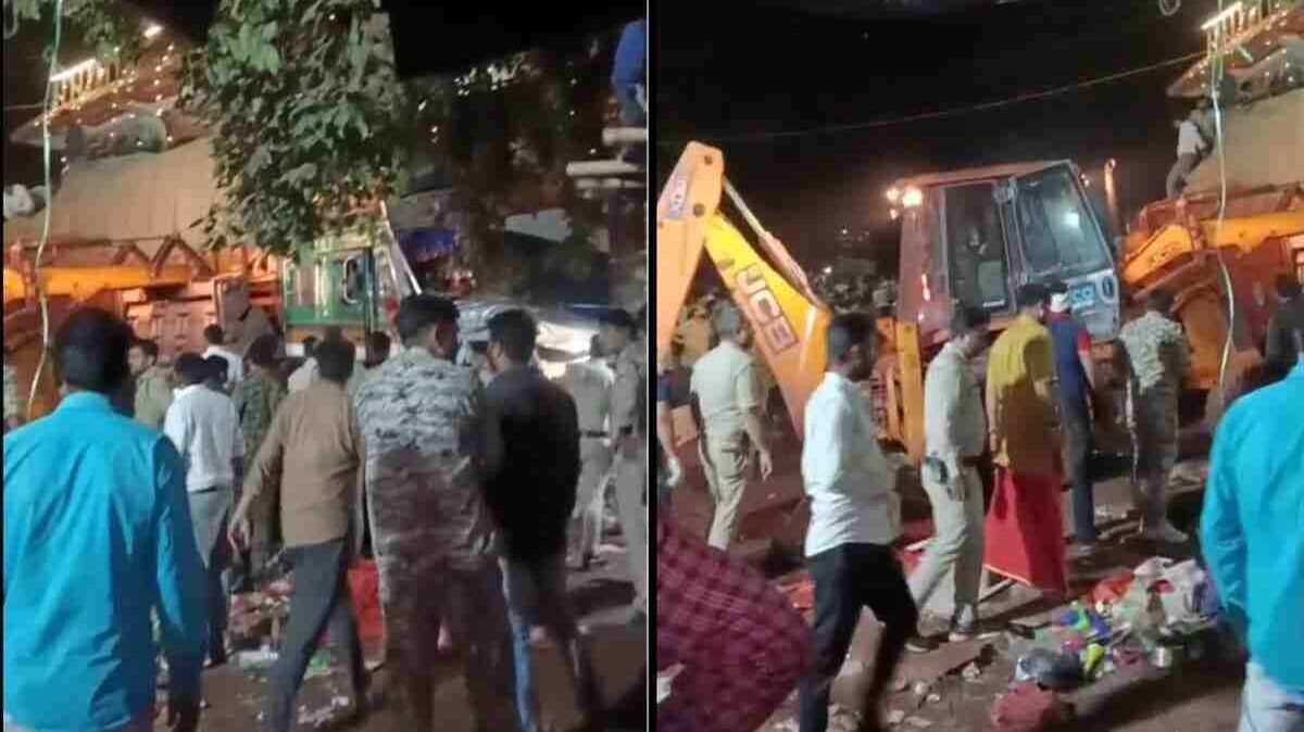 ग्वालियर सड़क हादसा, शीतला माता मंदिर जा रहे श्रद्धालुओं को ट्रक ने कुचला