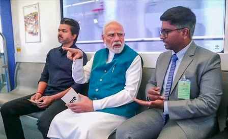 चेन्नई मेट्रो फेज-2 का पीएम मोदी ने किया उद्घाटन
